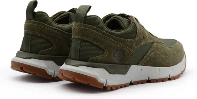 TIMBERLAND Lage Sneakers Heren Voyager Park Low Lace Up Maat: 42 Materiaal: Suède Kleur: Groen - Foto 3