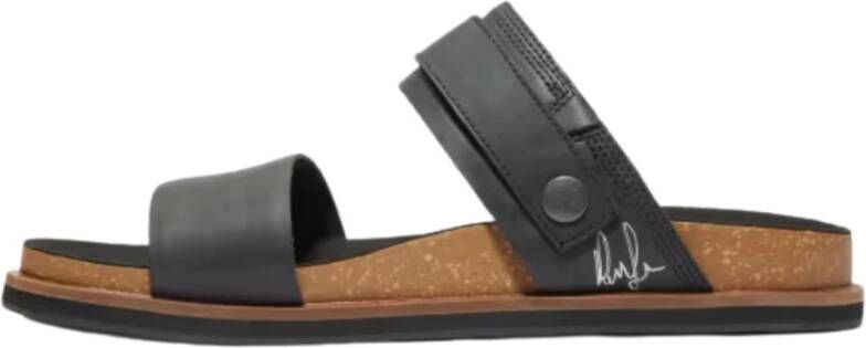 Timberland Heren Dubbele Band Sandaal Black Heren