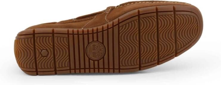 Timberland Heren Suède Mocassins Lente Zomer Collectie Brown Heren