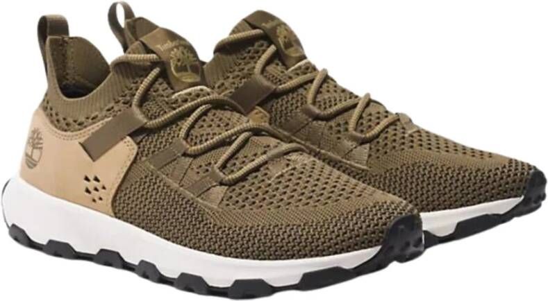 Timberland Herensneakers Winsor Trail met rubberen zool Green Heren