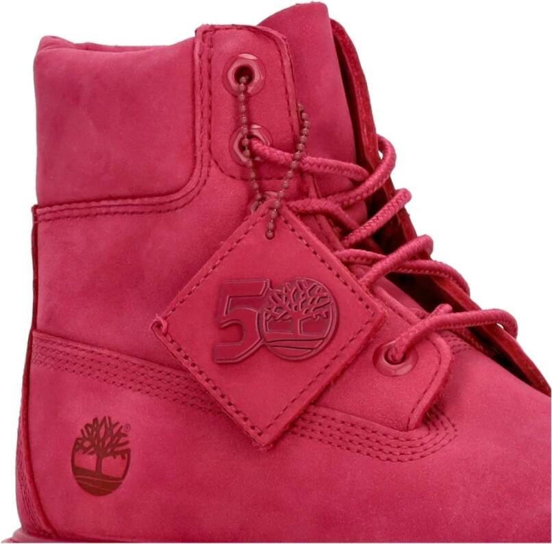 Timberland Hoge Dames Premium Boot Levendig Fuchsia Pink Dames