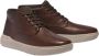Timberland Hoge Top Gepolsterde Sneakers Brown Heren - Thumbnail 3