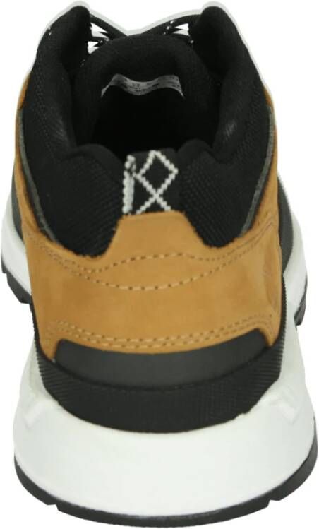 Timberland Jongens Lage Schoenen in Cognac Nubuck