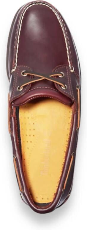 Timberland Klassieke Bootschoen van Leer met 2 Ogen