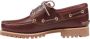 Timberland Bordeaux Veterschoenen Authentics 3 Eye Classic Lug - Thumbnail 5