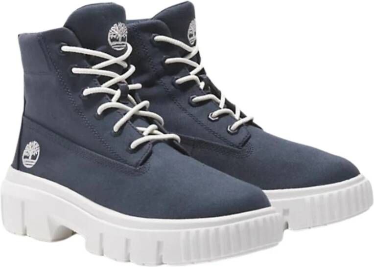 Timberland Lace-up Boots Blue Dames