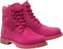 Timberland Suède Dames Enkellaarzen Pink Dames - Thumbnail 4