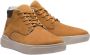Timberland Heren Sneakers met Gepolsterde Zool en Premium Nubuck Bovenwerk Yellow Heren - Thumbnail 4