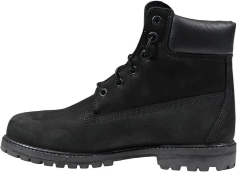 Timberland Leren Dames Anfibi Lente Zomer Collectie Black Dames