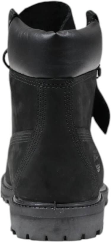 Timberland Leren Dames Anfibi Lente Zomer Collectie Black Dames