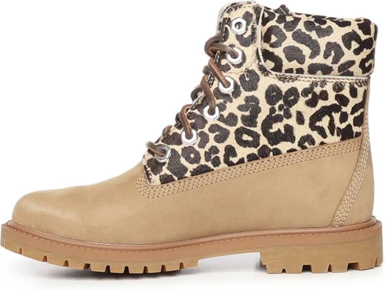 Timberland Luipaardprint Beige Laarzen