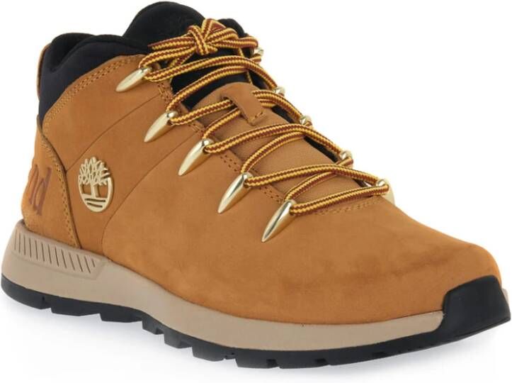 Timberland Mid Cut Chukka Laarzen Brown Heren