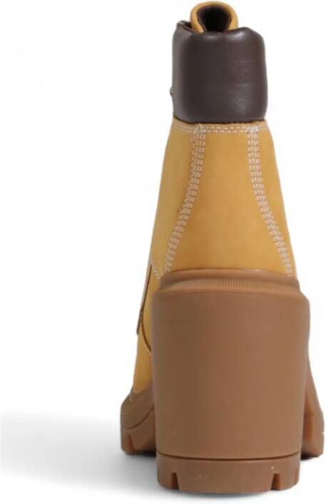 Timberland Mid Lace Boot Herfst Winter Collectie Beige Dames