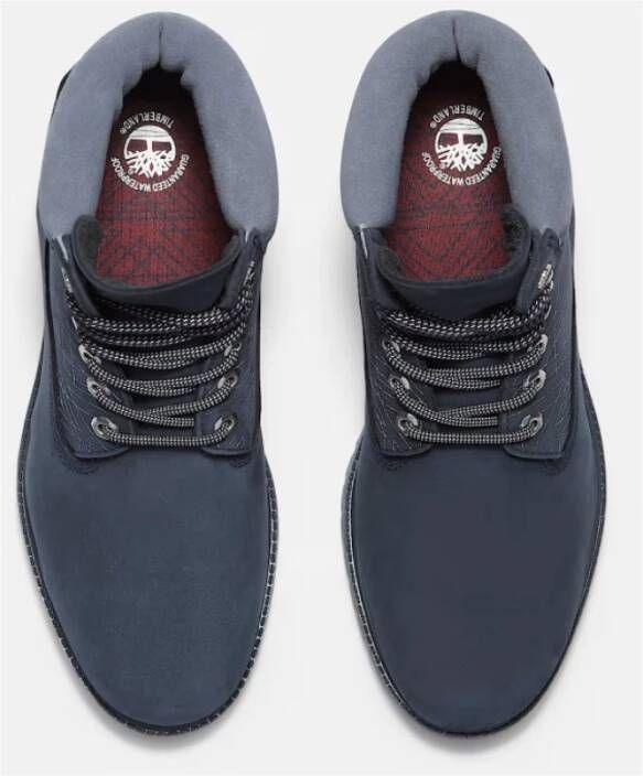 Timberland Navy Waterdichte Veterschoenen