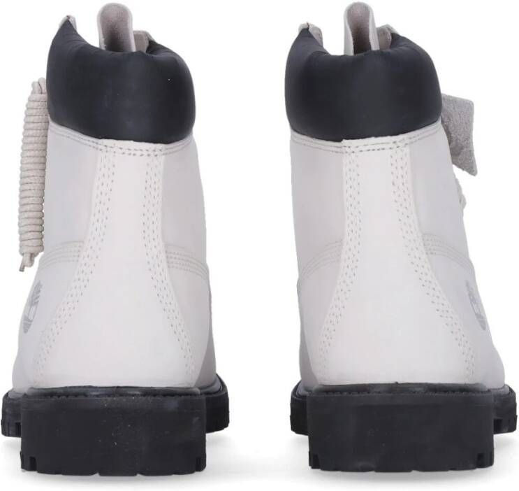Timberland Premium Bright White High Boot White Heren