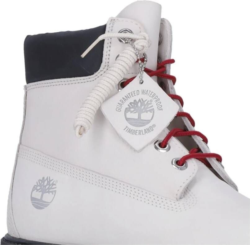 Timberland Premium Bright White High Boot White Heren