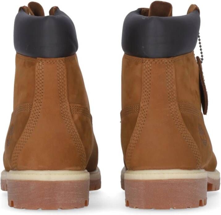 Timberland Premium Oranje Veterschoen Waterdichte Laars Orange Heren
