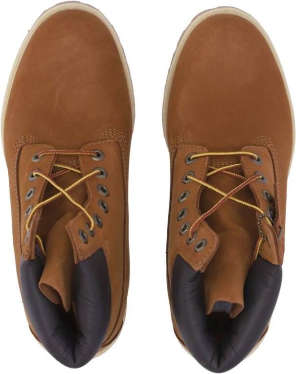 Timberland Premium Oranje Veterschoen Waterdichte Laars Orange Heren