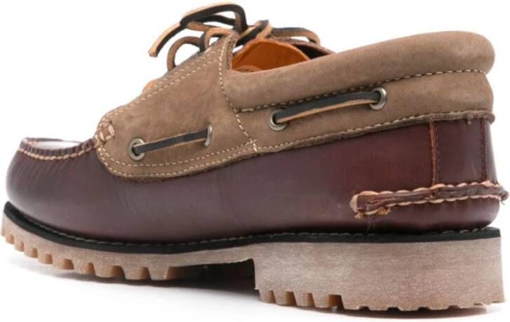 Timberland Authentieke bootschoenen 3-Eye Lug Handsewn Brown Heren - Foto 5