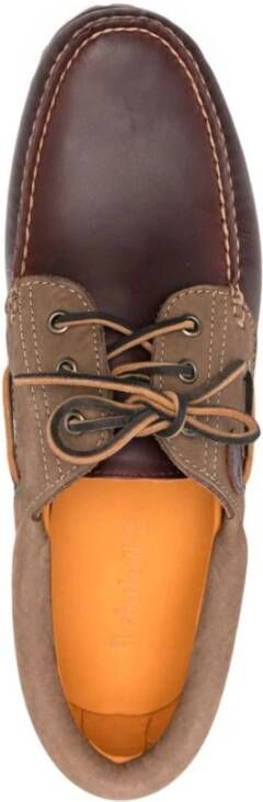 Timberland Authentieke bootschoenen 3-Eye Lug Handsewn Brown Heren - Foto 6