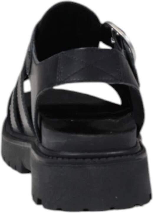 Timberland Sandalen van leer met gesp en strik