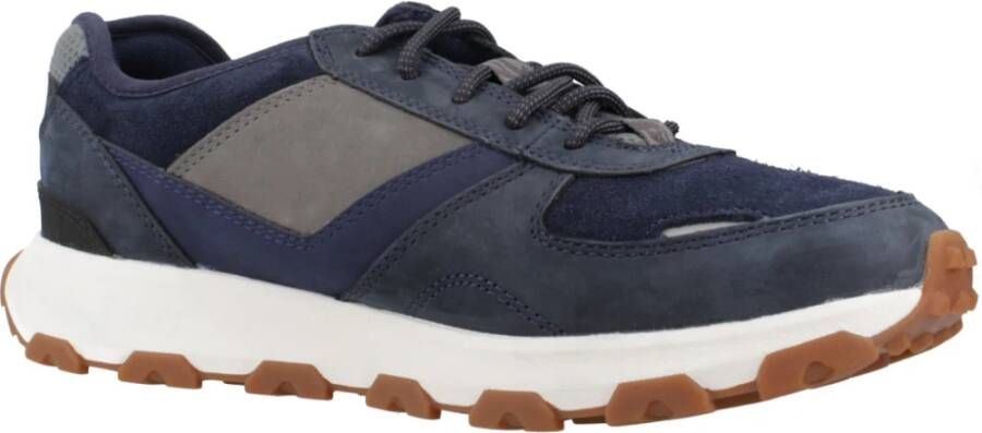 Timberland Winsor Low Lace Up Sneakers Blue Heren