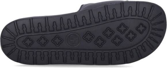 Timberland Sports Slide Heren Slippers Zwart Wit Black Heren