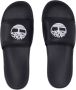 Timberland Sports Slide Heren Slippers Zwart Wit Black Heren - Thumbnail 9