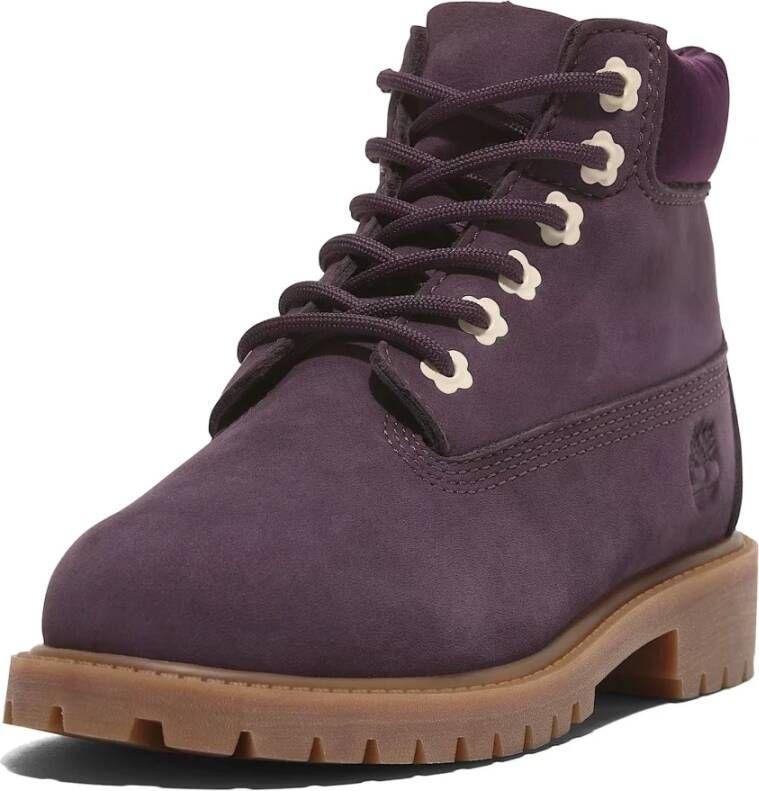 Timberland Lace-Up Boots Purple Dames