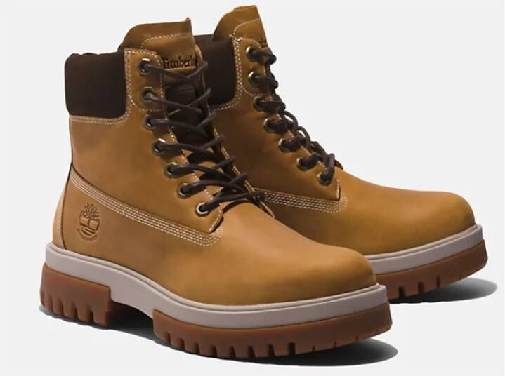 Timberland Klassieke Leren Laarzen Orange Heren - Foto 9