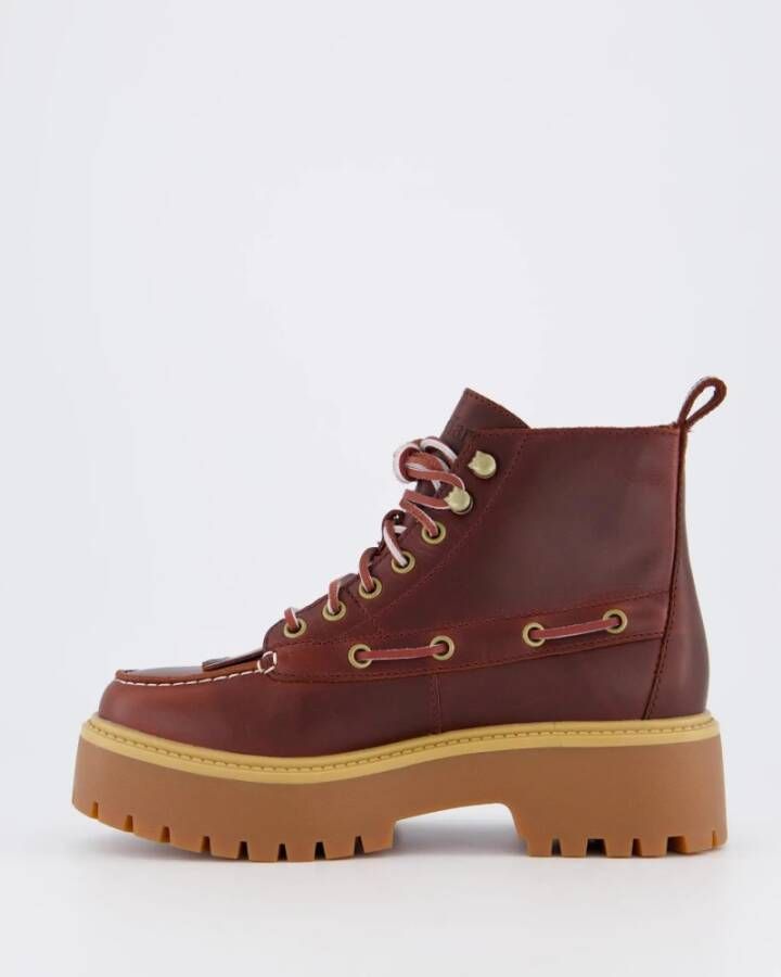 Timberland Stone Street Mid Lace-Up Boot Brown Dames