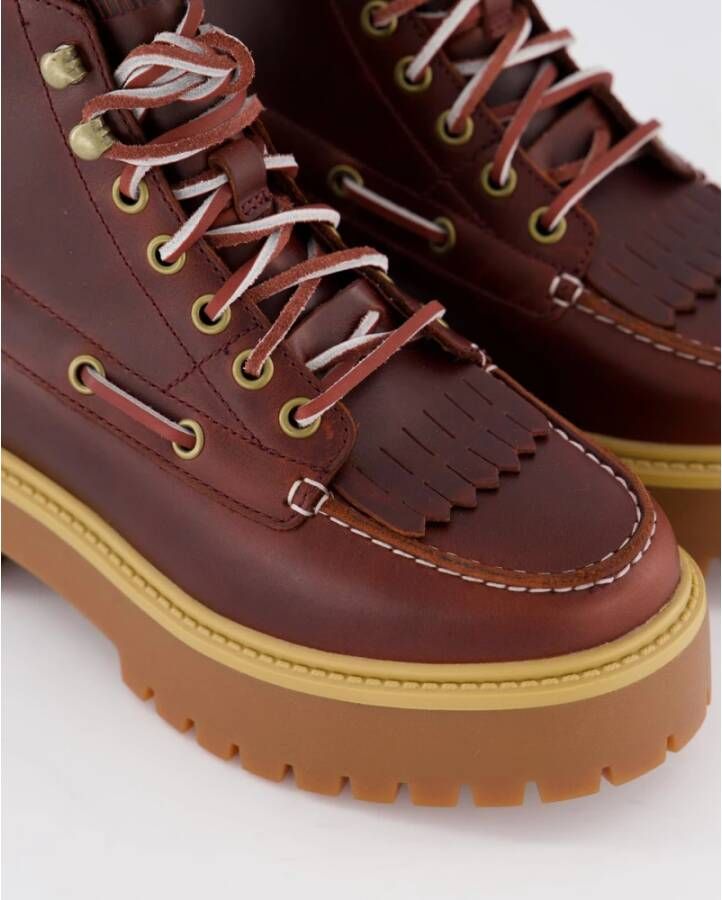 Timberland Stone Street Mid Lace-Up Boot Brown Dames