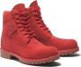 Timberland Suède Leren Enkellaarzen Red - Thumbnail 10