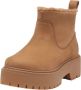 Timberland Kameel Nubuck Enkellaarzen met Trendy Twist Brown Dames - Thumbnail 10