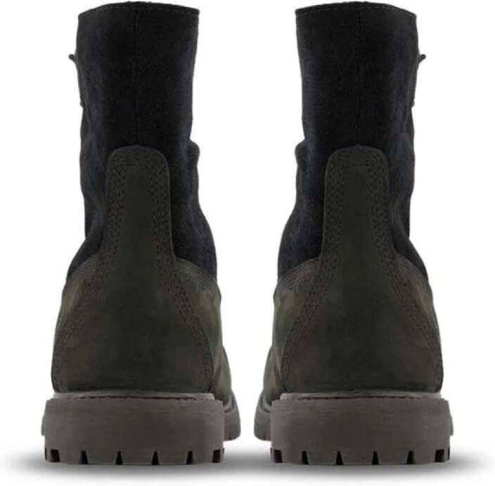 Timberland Waterdichte Fleece Fold Down Laarzen Black Dames