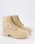 Timberland Suède Borstel Laarzen Herfst Winter Collectie Beige Dames - Thumbnail 13