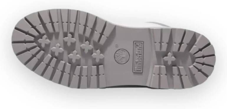 Timberland Waterdichte Leren Laarzen Heritage Stijl White Dames