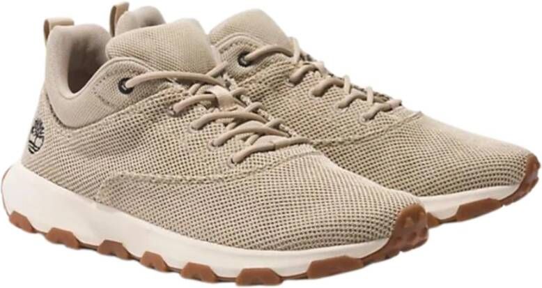 Timberland Winsor Park Stoffen Sneakers Beige Heren