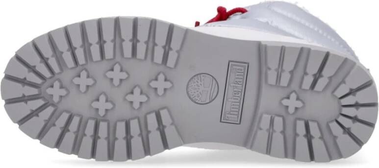 Timberland Witte Premium Puffer Boot voor Vrouwen Multicolor Dames