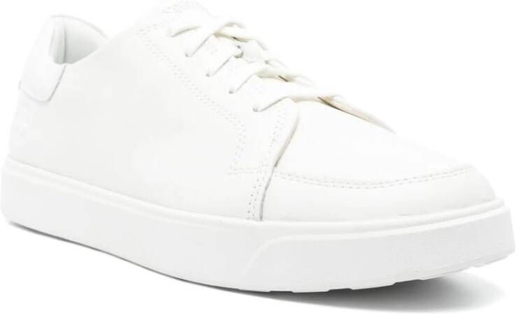 Timberland Witte Veterschoenen met Gewatteerde Enkel