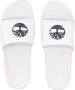 Timberland Sportieve Slide Heren Slippers Wit Zwart White Heren - Thumbnail 3