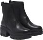 Timberland Everleigh Chelsea Zwarte Leren Enkellaars Black Dames - Thumbnail 4