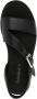 Timberland Zwarte Gesp Sandalen Platte Rubberen Zool - Thumbnail 2
