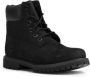 Timberland Zwarte leren enkellaarsjes - Thumbnail 2