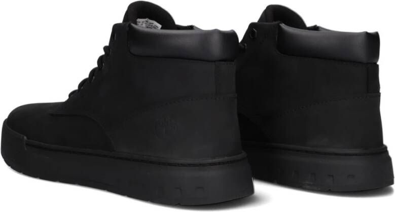 Timberland Zwarte Leren Veterschoenen Maple Footwear Black Heren