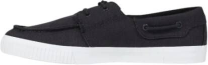 Timberland Zwarte rubberen zool mocassin met lyocell
