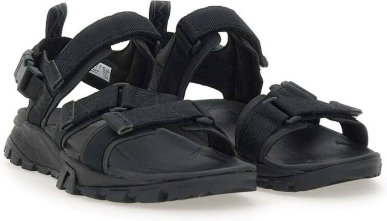 Timberland Zwarte Sandalen voor Mannen Black Heren