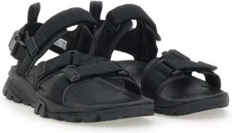 Timberland Zwarte Sandalen voor Mannen Black Heren