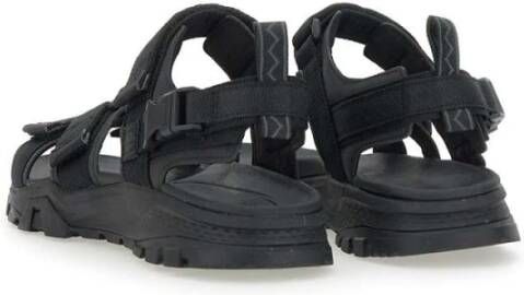 Timberland Zwarte Sandalen voor Mannen Black Heren