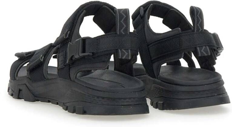 Timberland Zwarte Sandalen voor Mannen Black Heren